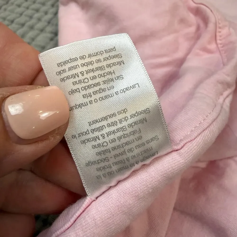Miracle Baby MiracleBaby Pink Cotton Swaddle Wrap Blanket
